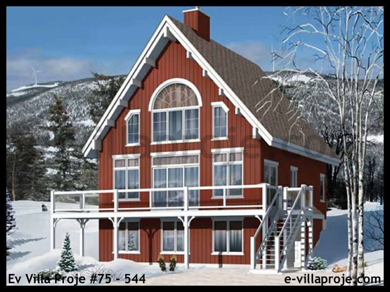 Ev Villa Proje #75 - 544 Çelik Villa Modeli