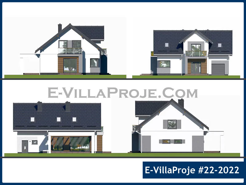Ev Villa Proje #22 - 2022 Çelik Ev Projesi - Görsel 8