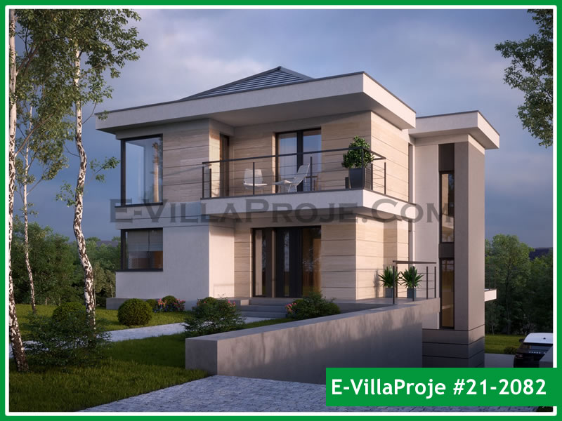 Ev Villa Proje #21 - 2082 Çelik Villa Modeli