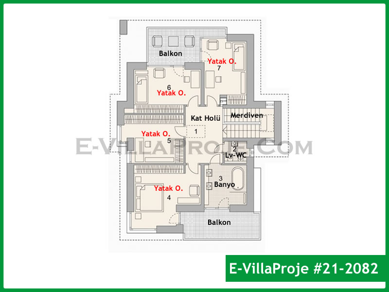 Ev Villa Proje #21 - 2082 Çelik Ev Projesi - Görsel 3