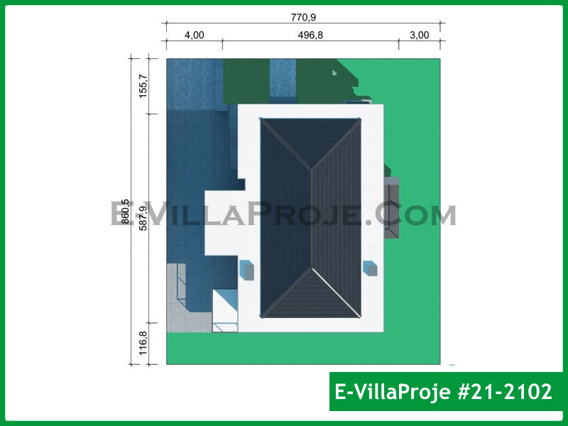 Ev Villa Proje #21 - 2102 Çelik Ev Projesi - Görsel 7