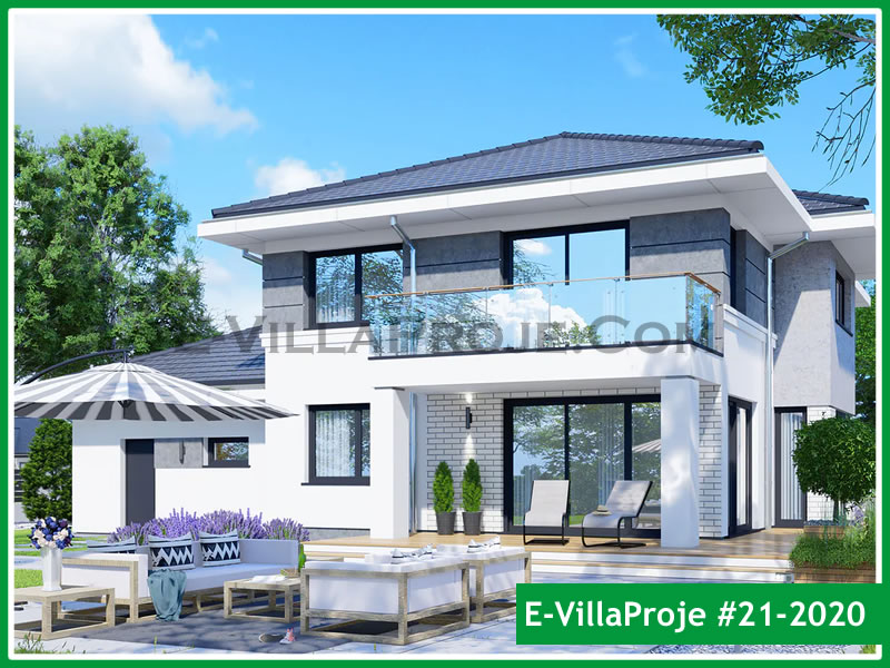 Ev Villa Proje #21 - 2020 Çelik Villa Modeli ve 3D Tasarımı