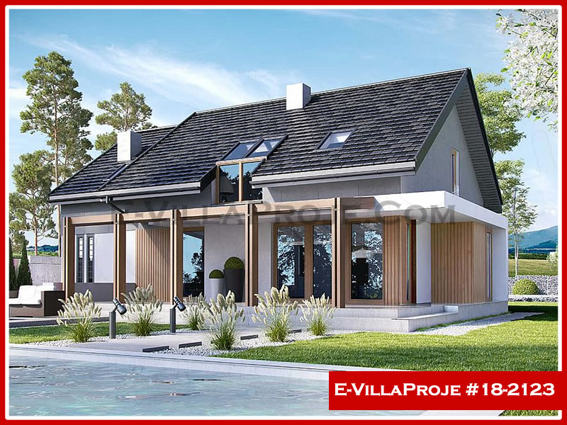 Ev Villa Proje #18 - 2123 Çelik Villa Modeli