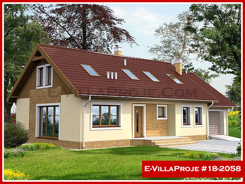 Ev Villa Proje #18 - 2058 Çelik Villa Modeli