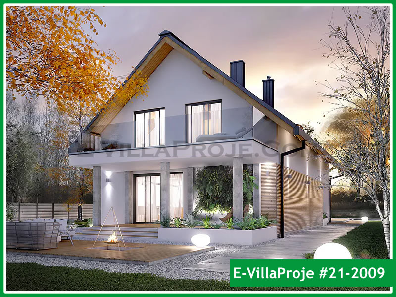 Ev Villa Proje #21 - 2009 Çelik Villa Modeli