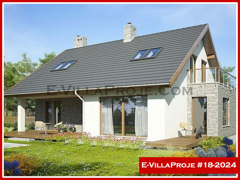Ev Villa Proje #18 - 2024 Çelik Villa Modeli ve 3D Tasarımı