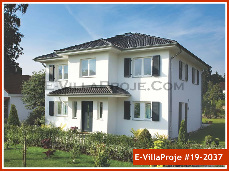 Ev Villa Proje #19 - 2037 Çelik Villa Modeli