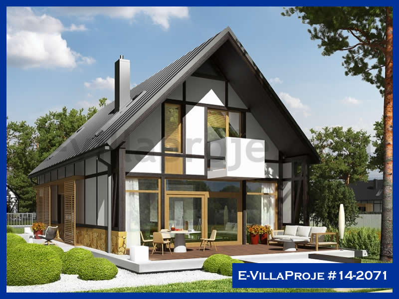 Ev Villa Proje #14 - 2071 Çelik Villa Modeli