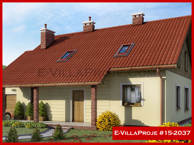 Ev Villa Proje #15 - 2037 Çelik Villa Modeli ve 3D Tasarımı