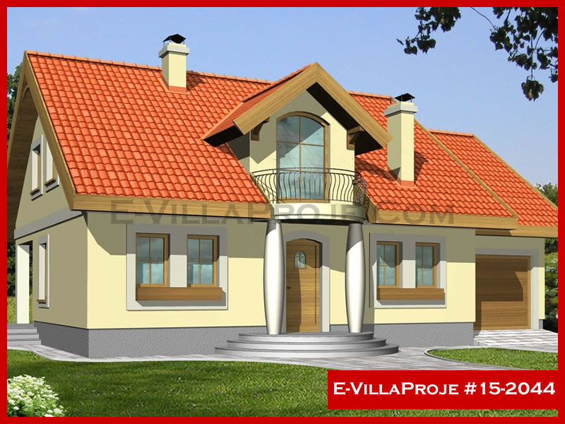 Ev Villa Proje #15 - 2044 Çelik Villa Modeli ve 3D Tasarımı