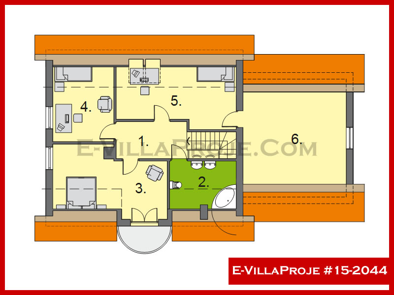 Ev Villa Proje #15 - 2044 Çelik Ev Projesi - Görsel 3