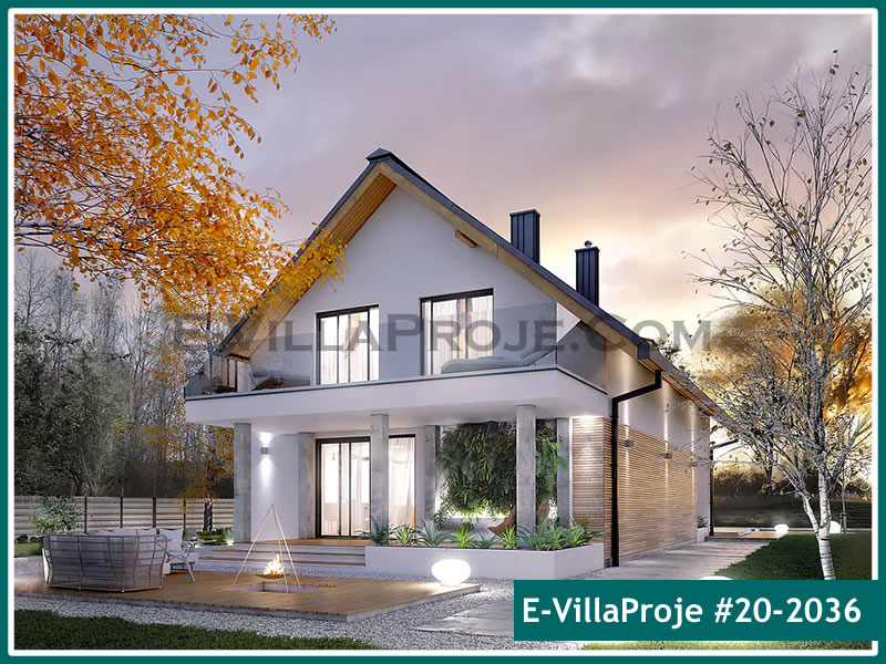 Ev Villa Proje #20 - 2036 Çelik Villa Modeli