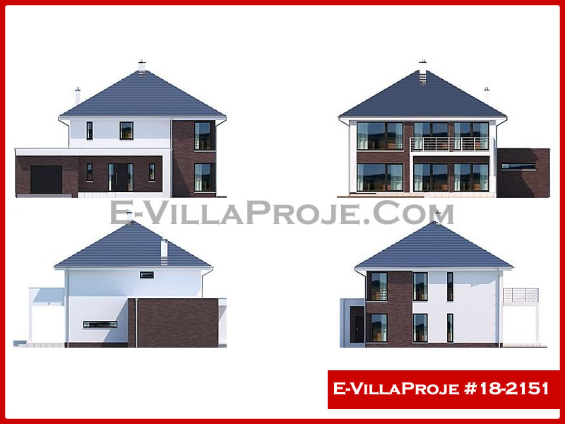 Ev Villa Proje #18 - 2151 Çelik Ev Projesi - Görsel 13