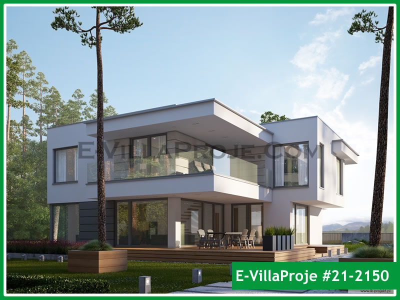 Ev Villa Proje #21 - 2150 Çelik Villa Modeli