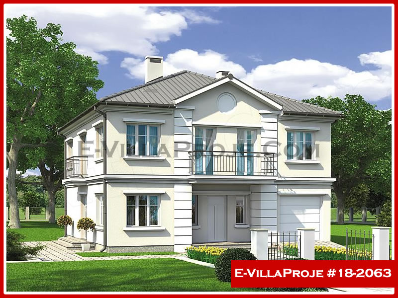 Ev Villa Proje #18 - 2063 Çelik Villa Modeli