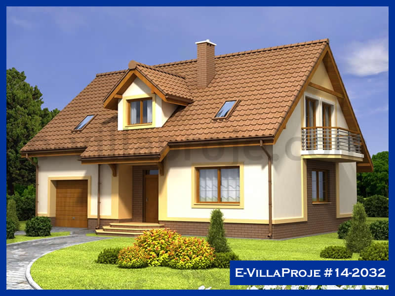 Ev Villa Proje #14 - 2032 Çelik Villa Modeli ve 3D Tasarımı