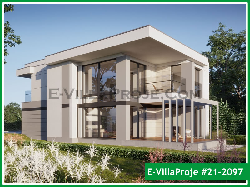 Ev Villa Proje #21 - 2097 Çelik Villa Modeli