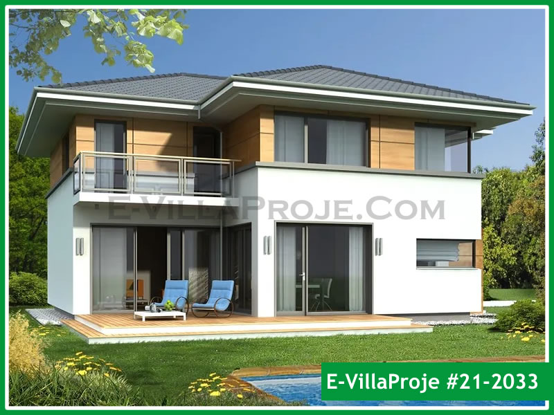 Ev Villa Proje #21 - 2033 Çelik Villa Modeli
