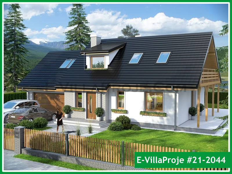 Ev Villa Proje #21 - 2044 Çelik Villa Modeli