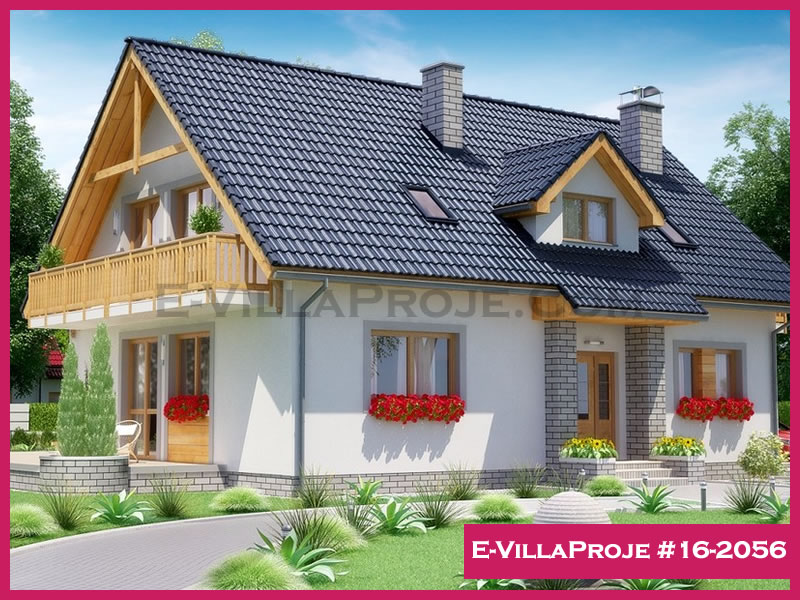 Ev Villa Proje #16 - 2056 Çelik Villa Modeli