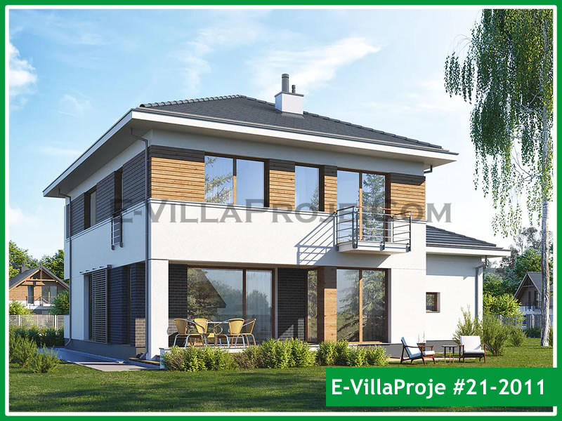 Ev Villa Proje #21 - 2011 Çelik Villa Modeli ve 3D Tasarımı