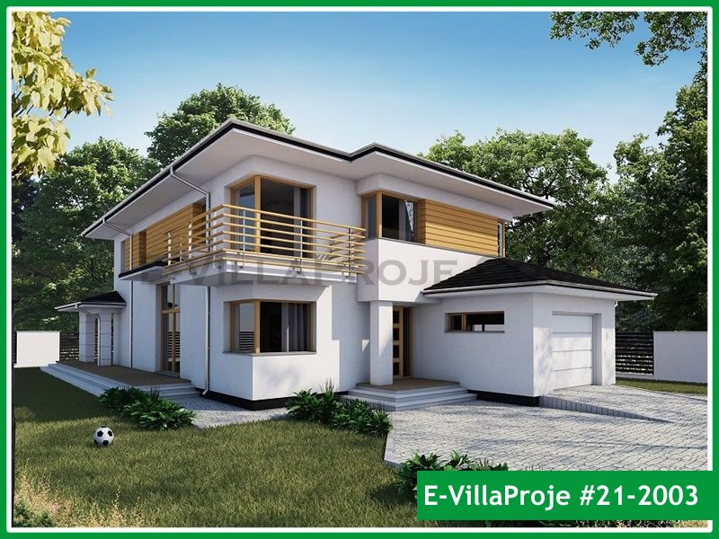 Ev Villa Proje #21 - 2003 Çelik Villa Modeli