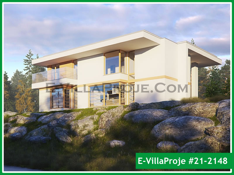 Ev Villa Proje #21 - 2148 Çelik Villa Modeli