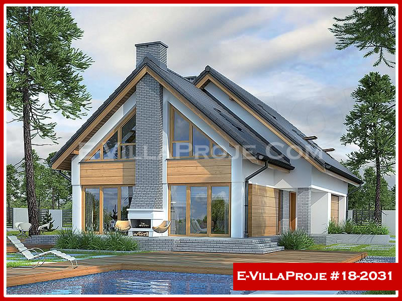 Ev Villa Proje #18 - 2031 Çelik Villa Modeli ve 3D Tasarımı