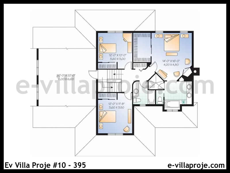 Ev Villa Proje #10 - 395 Çelik Ev Projesi - Görsel 3