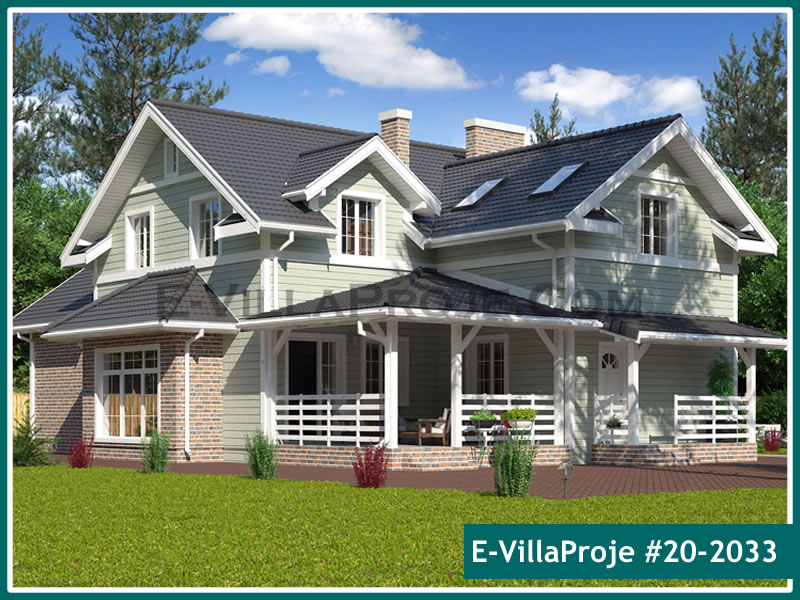 Ev Villa Proje #20 - 2033 Çelik Villa Modeli