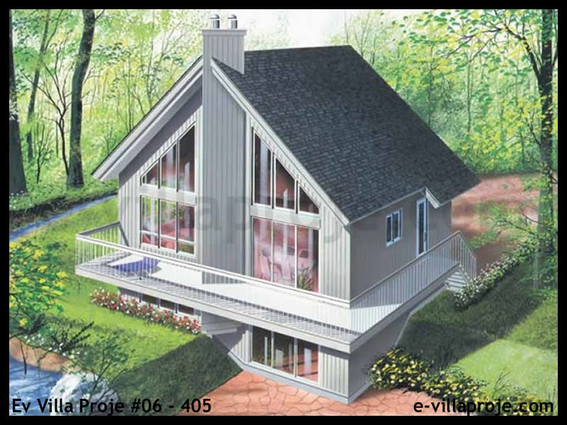 Ev Villa Proje #06 - 405 Çelik Villa Modeli