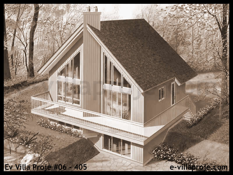 Ev Villa Proje #06 - 405 Çelik Ev Projesi - Görsel 5