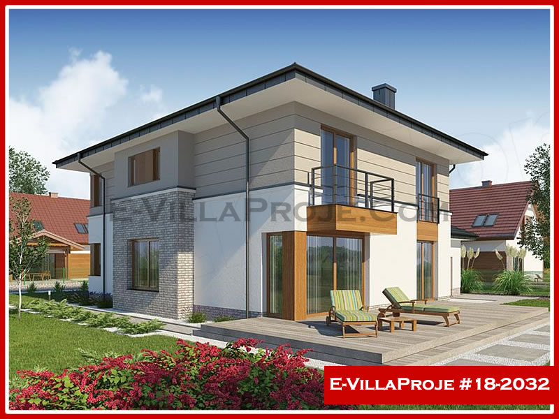 Ev Villa Proje #18 - 2032 Çelik Villa Modeli ve 3D Tasarımı