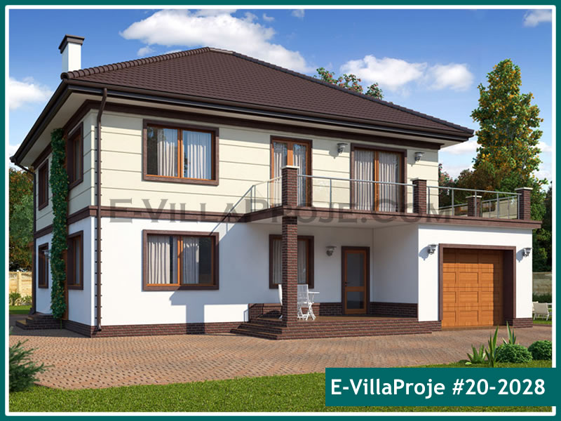 Ev Villa Proje #20 - 2028 Çelik Villa Modeli ve 3D Tasarımı
