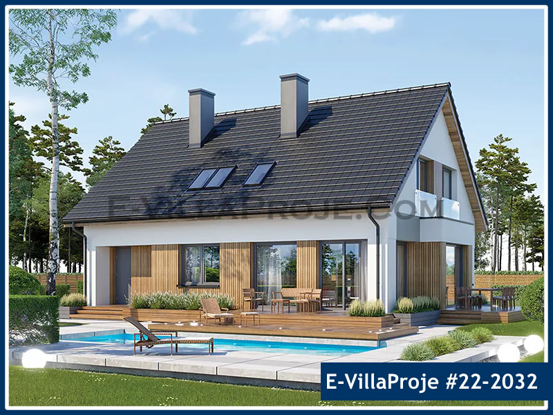 Ev Villa Proje #22 - 2032 Çelik Ev Projesi - Görsel 4