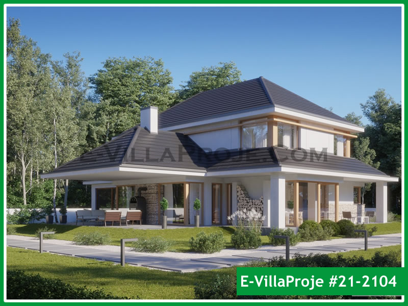Ev Villa Proje #21 - 2104 Çelik Villa Modeli