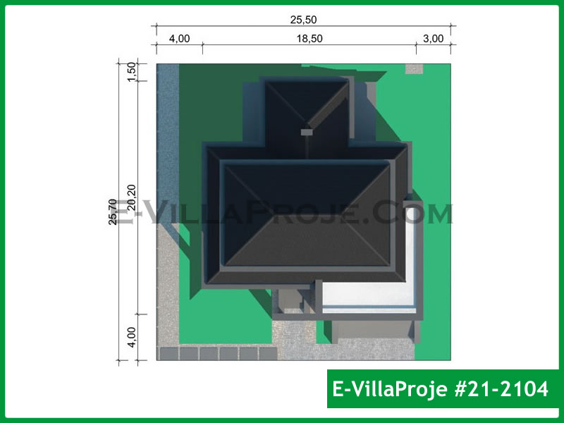 Ev Villa Proje #21 - 2104 Çelik Ev Projesi - Görsel 7