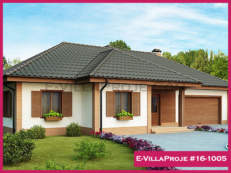 Ev Villa Proje #16 - 1005 Çelik Villa Modeli ve 3D Tasarımı