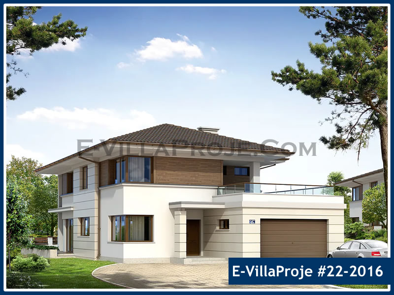 Ev Villa Proje #22 - 2016 Çelik Villa Modeli ve 3D Tasarımı