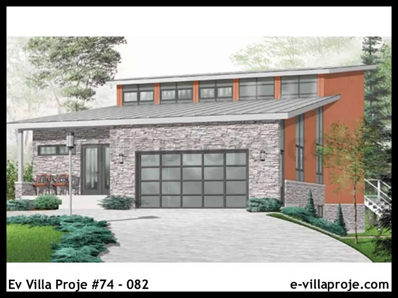 Ev Villa Proje #74 - 082 Çelik Villa Modeli