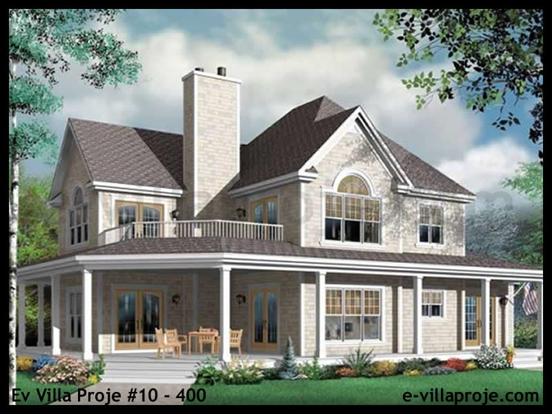 Ev Villa Proje #10 - 400 Çelik Villa Modeli