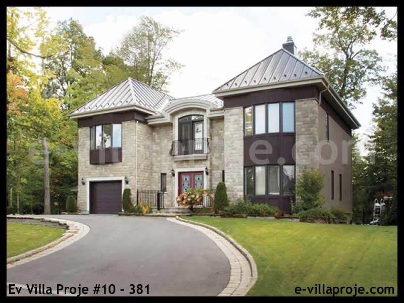 Ev Villa Proje #10 - 381 Çelik Villa Modeli ve 3D Tasarımı