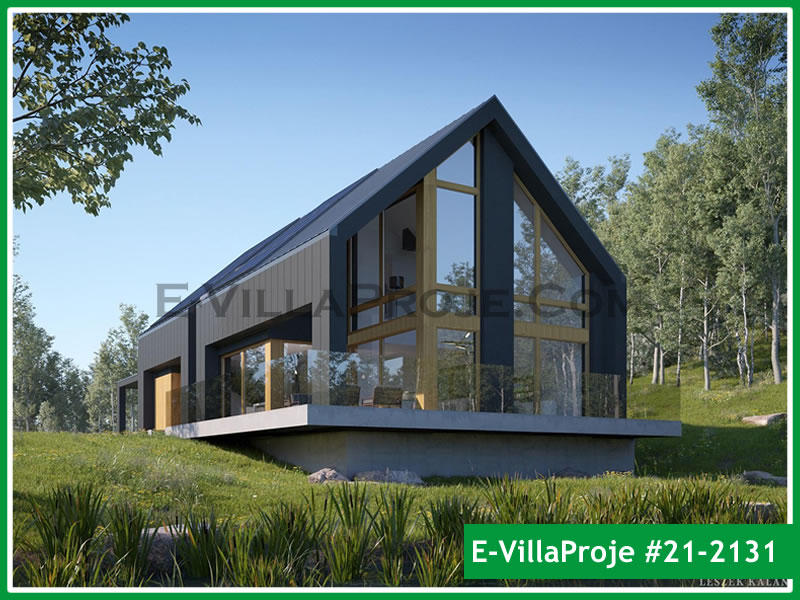 Ev Villa Proje #21 - 2131 Çelik Villa Modeli ve 3D Tasarımı