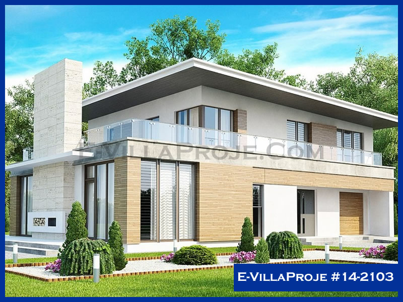Ev Villa Proje #14 - 2103 Çelik Villa Modeli ve 3D Tasarımı