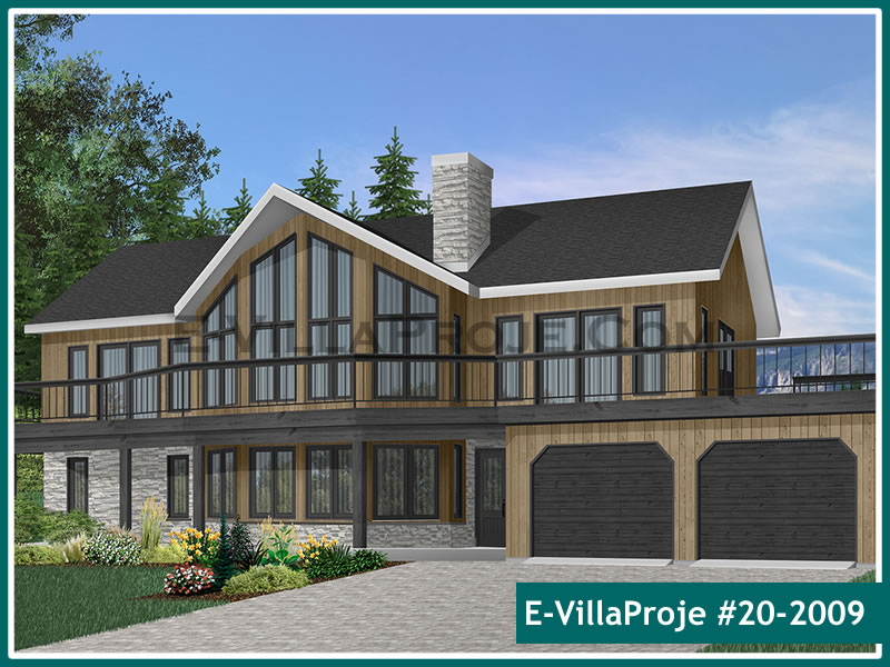 Ev Villa Proje #20 - 2009 Çelik Villa Modeli ve 3D Tasarımı