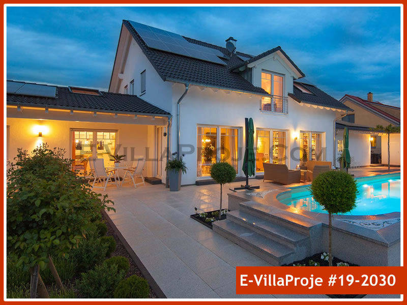 Ev Villa Proje #19 - 2030 Çelik Villa Modeli