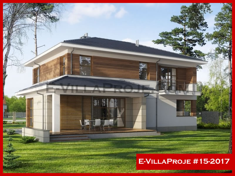 Ev Villa Proje #15 - 2017 Çelik Villa Modeli ve 3D Tasarımı