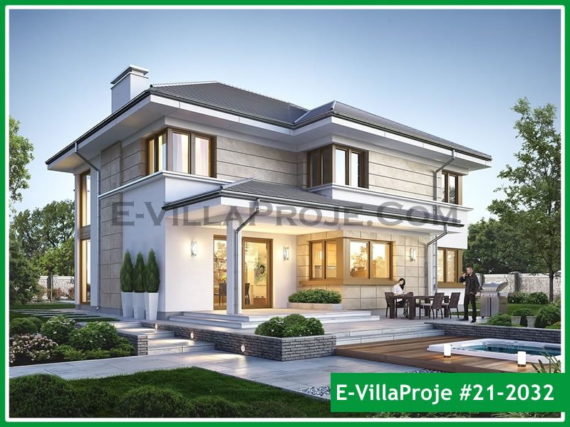 Ev Villa Proje #21 - 2032 Çelik Villa Modeli
