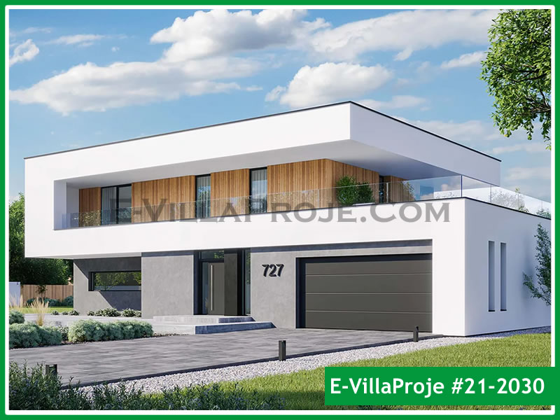 Ev Villa Proje #21 - 2030 Çelik Villa Modeli ve 3D Tasarımı