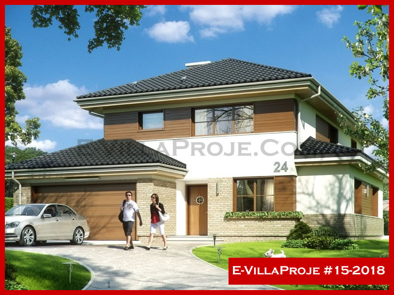 Ev Villa Proje #15 - 2018 Çelik Villa Modeli ve 3D Tasarımı